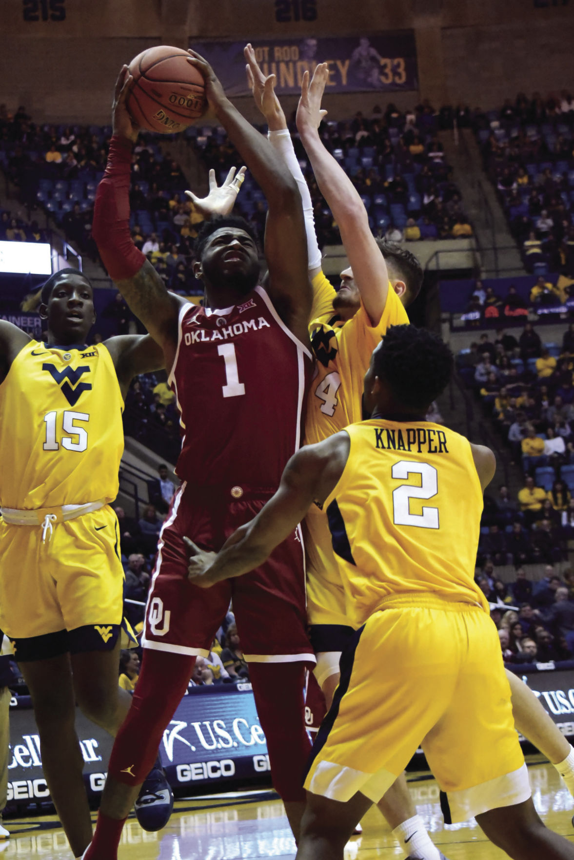 wvu's Oklahoma